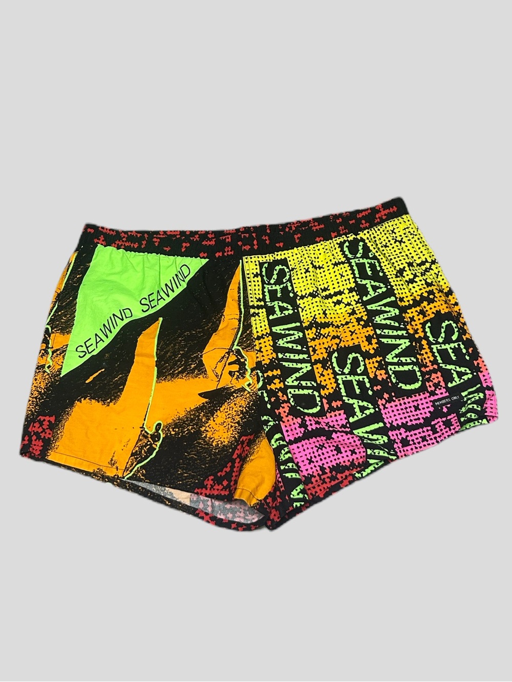 Vintage members only men's swim trunks/shorts size xxl surfer style shorts